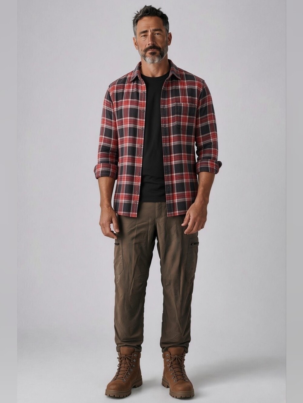 LL Bean Men's Fully Fleece-Lined Cresta Cargo Pants - SZ 36X30